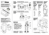 Bosch 0 602 241 001 2 241 Hf Straight Grinder Spare Parts